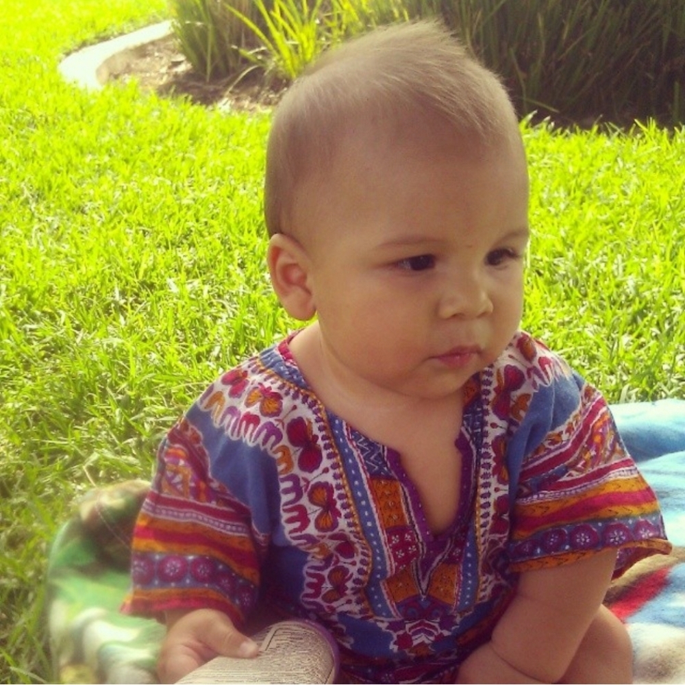 Colorful Bohemian Tunic For Baby | Size 6 To 24 Months